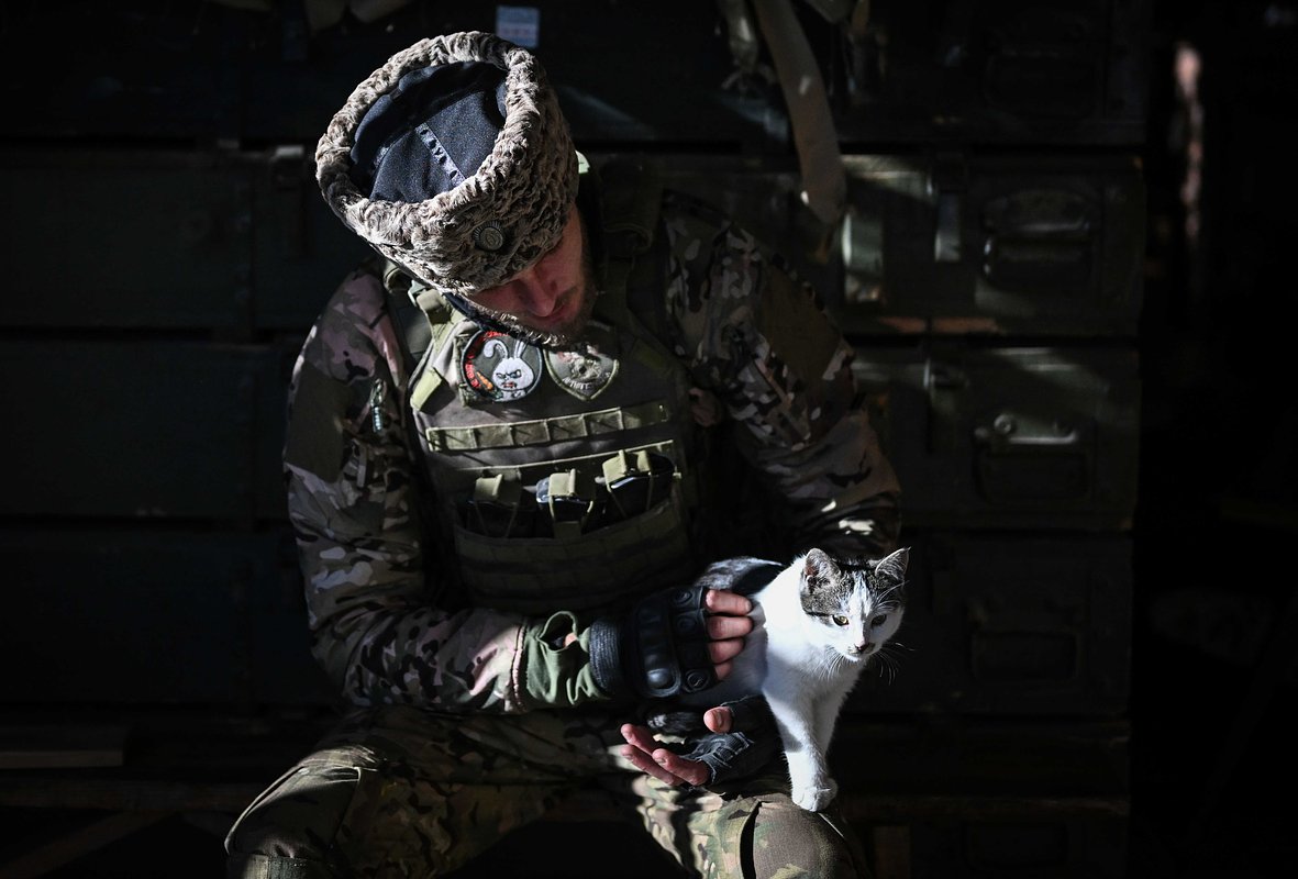 Военнослужащий отдельной казачьей бригады «Терек», соледарское направление, 2023 год