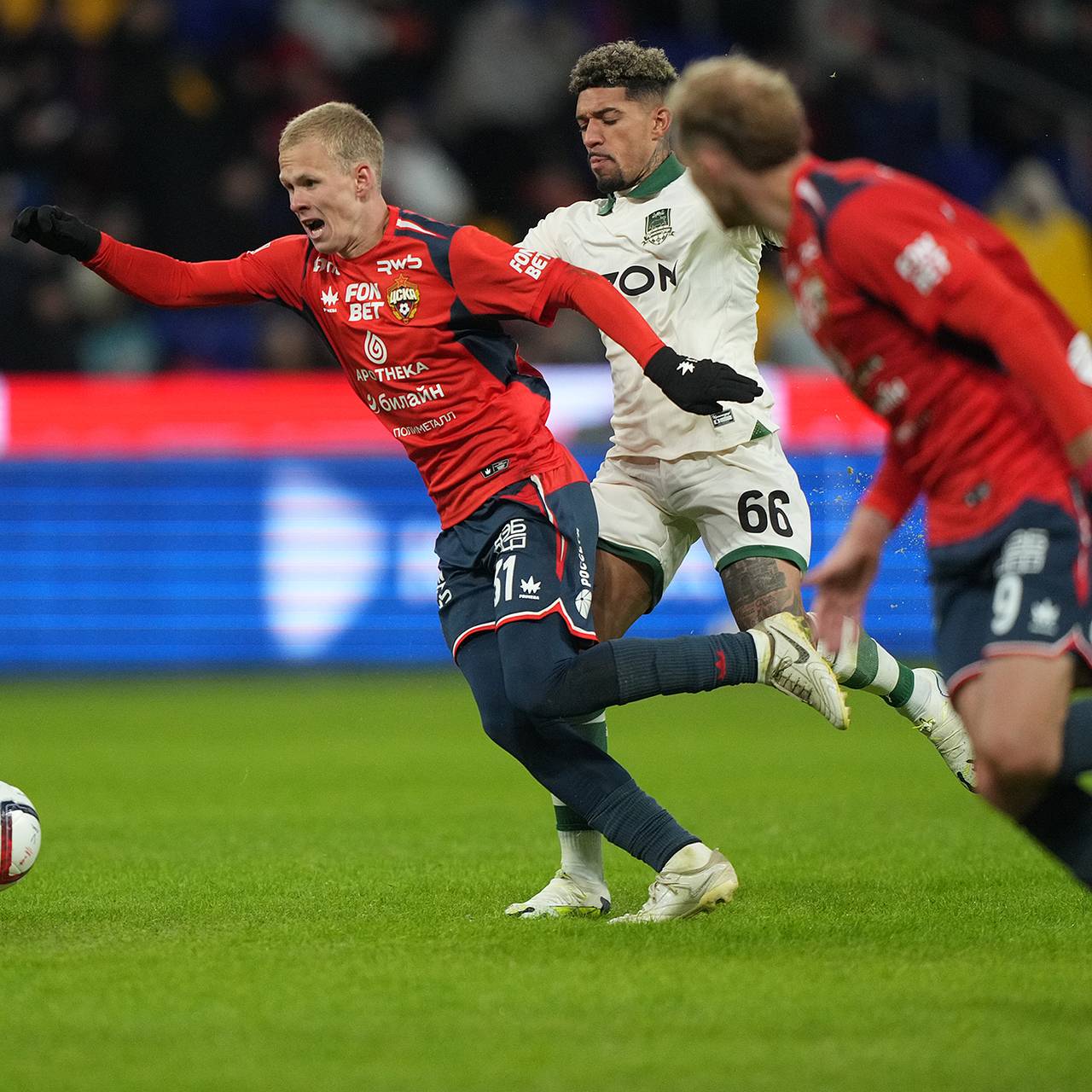 В ЦСКА прокомментировали инцидент с расизмом в отношении форварда «Краснодара» Кордобы