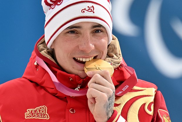 Иван Голубков с золотой медалью