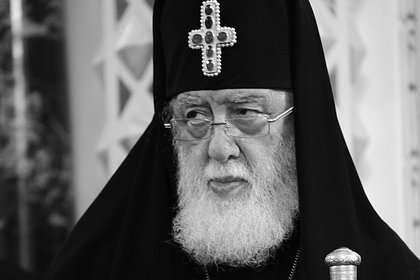 Названа причина смерти патриарха Илии II