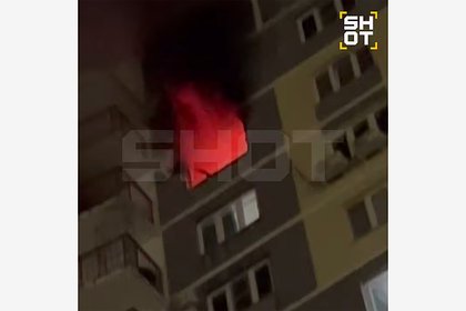 Последствия попадания дрона ВСУ в российскую многоэтажку сняли на видео