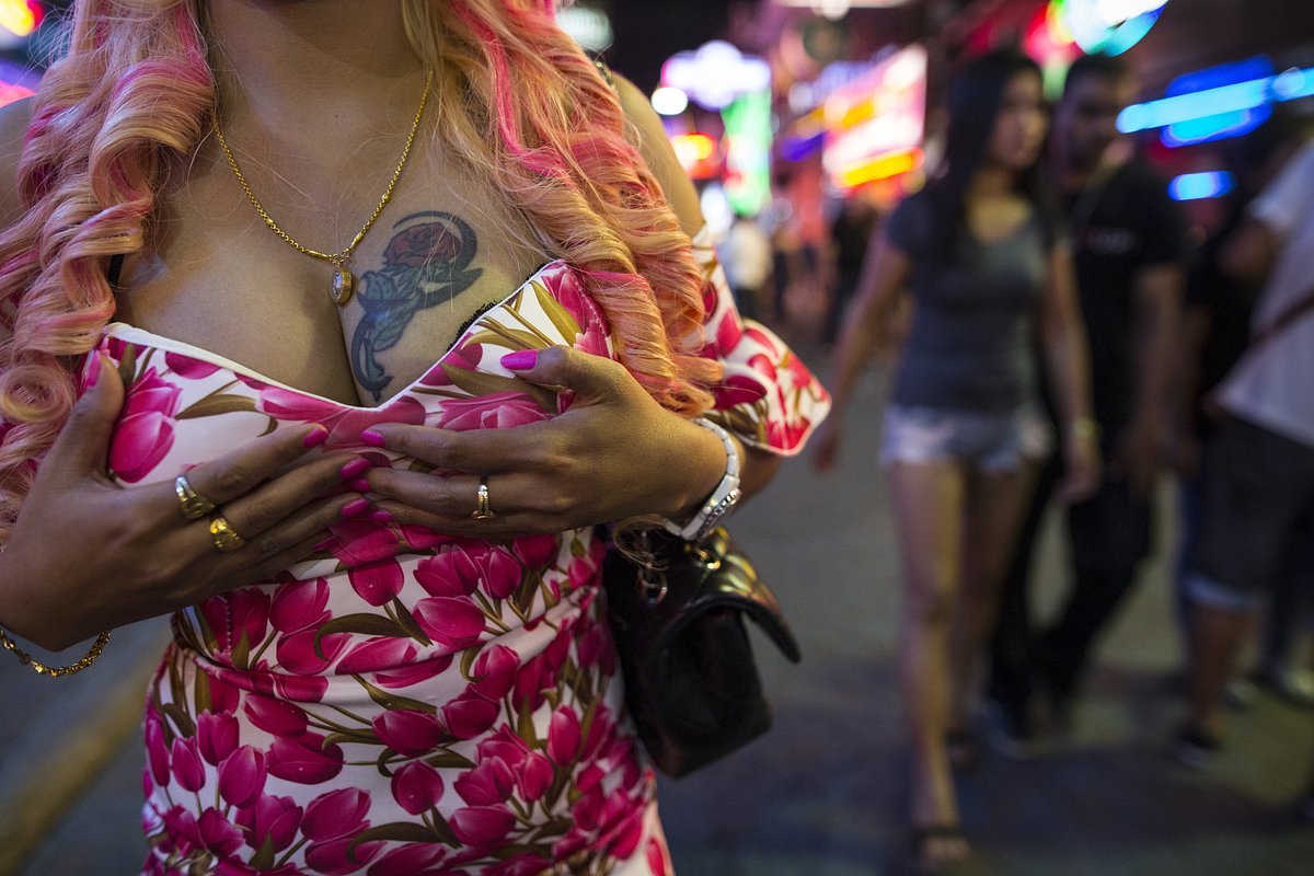 Тайская проститутка в Паттайе, Таиланд