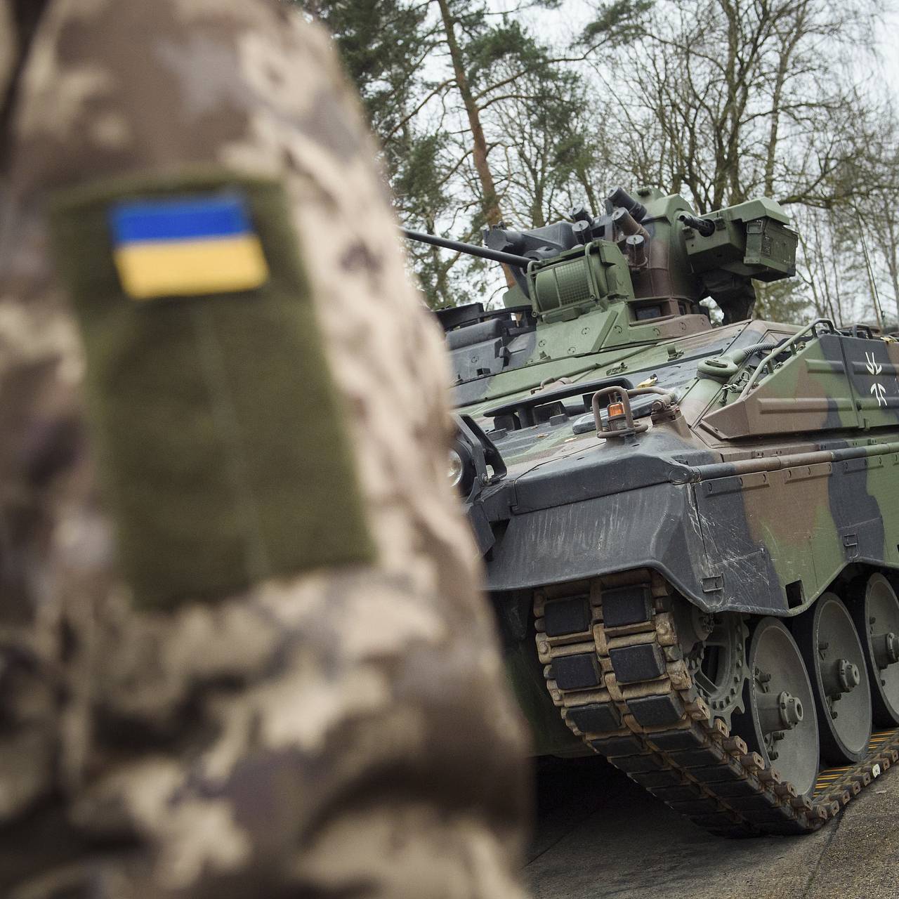 Переданный Киеву экспериментальный &laquo;Леопард&raquo; показали на фото