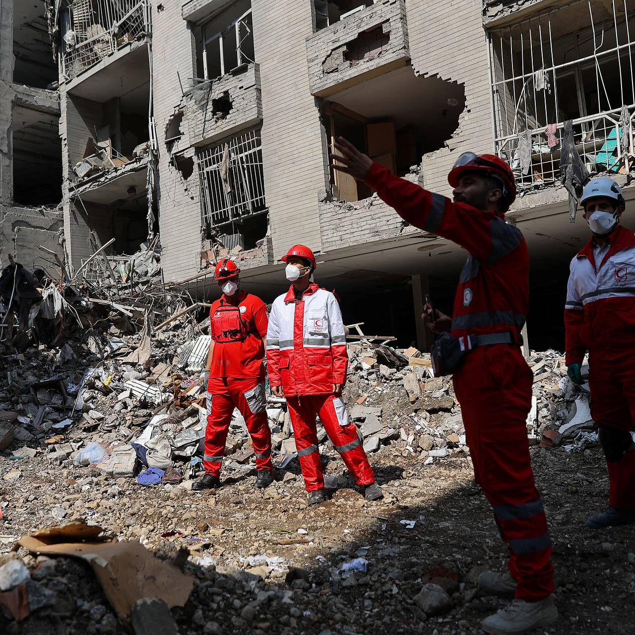 При ударе по Тегерану погибли дети