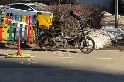 Водитель электровелосипеда сбил ребенка на самокате в Москве