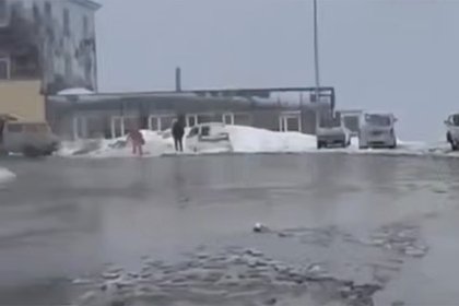 Российский регион &laquo;поплыл&raquo; после мощных зимних снегопадов