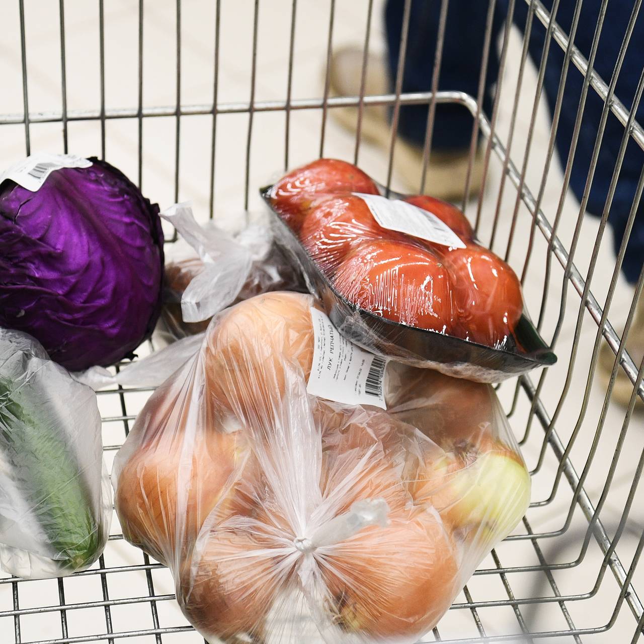 В России подорожал набор ключевых продуктов питания