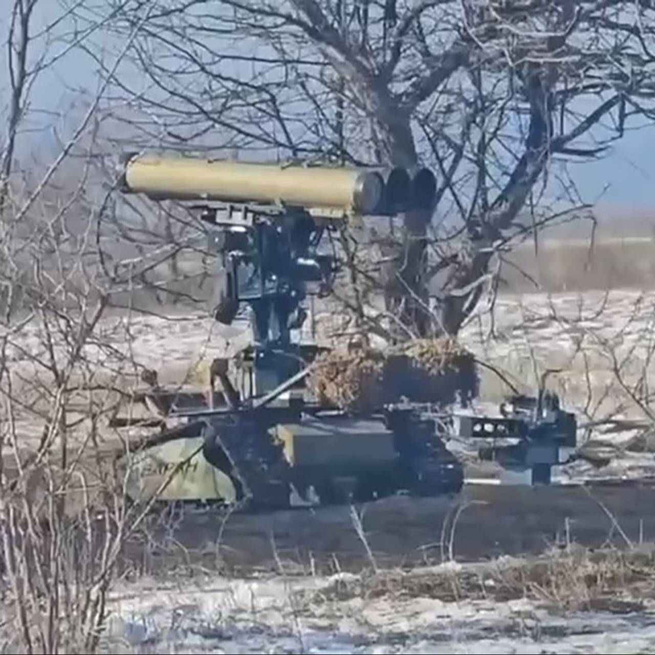 Российский &laquo;Варан&raquo; в зоне СВО показался с &laquo;Корнетом&raquo;