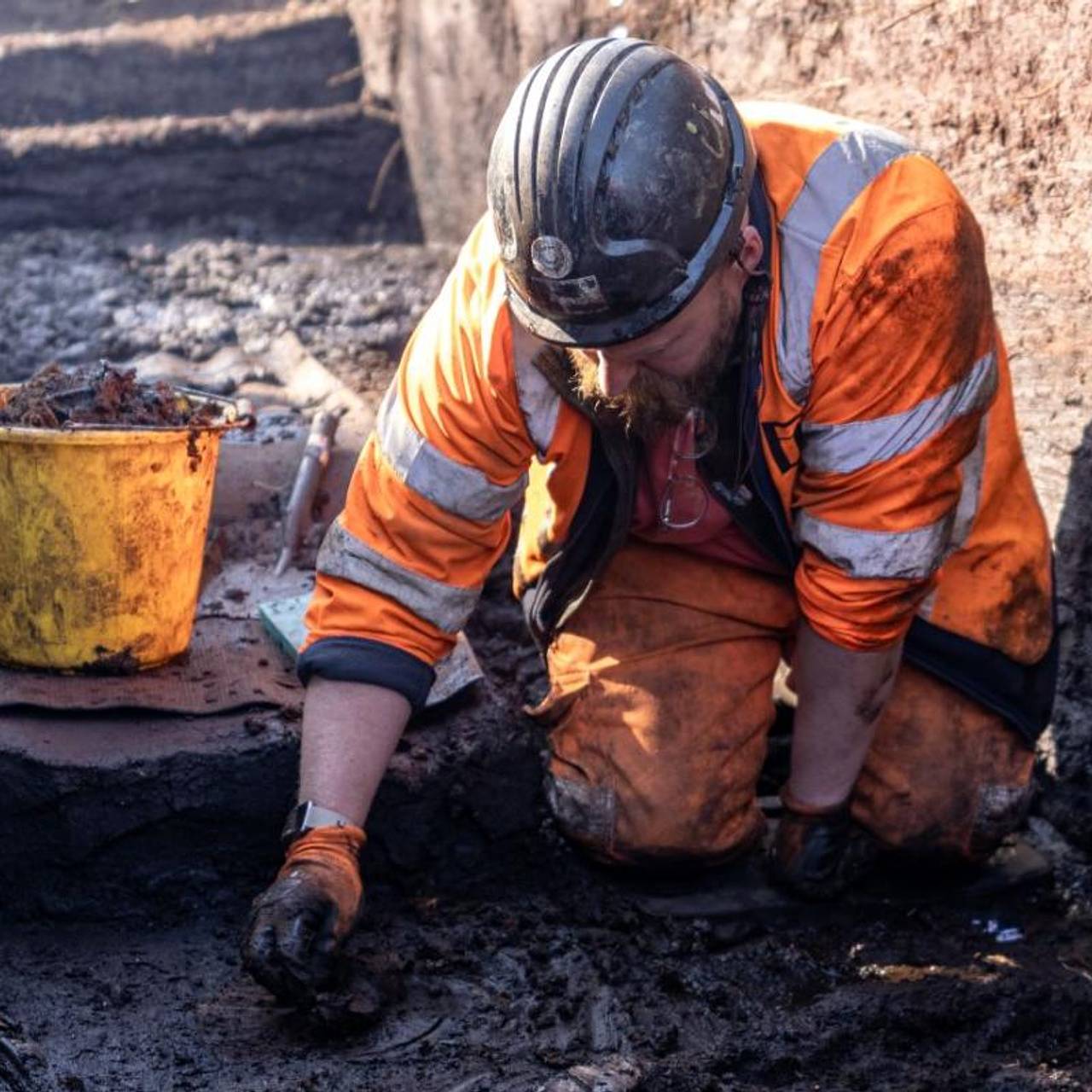 Под торфяным болотом нашли 6000-летнюю деревянную тропу