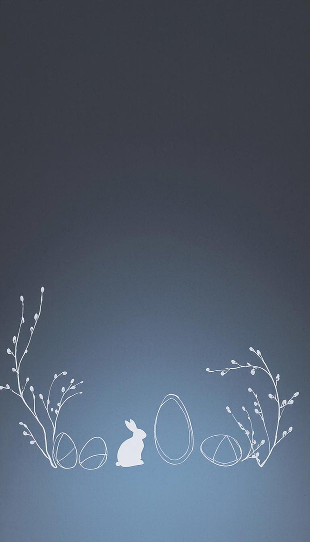 Стильная минималистичная заставка на экран телефона