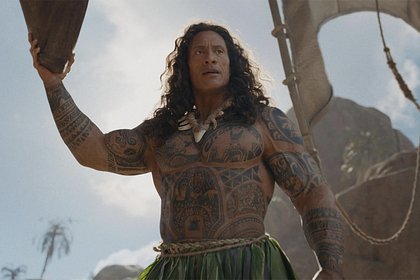 В сети высмеяли внешность Дуэйна Скалы Джонсона в трейлере &laquo;Моаны&raquo;
