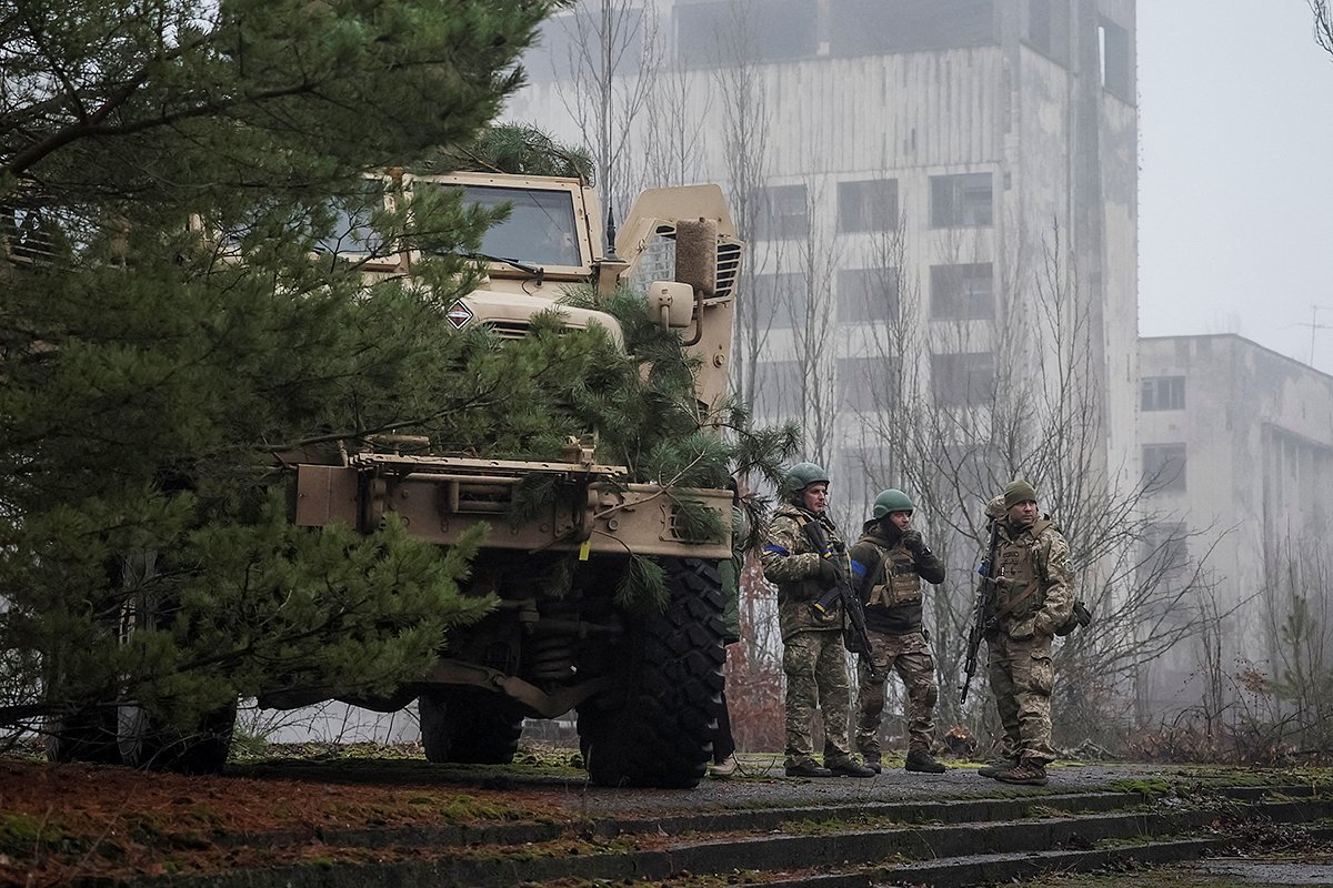 Военнослужащие Службы безопасности Украины (СБУ)