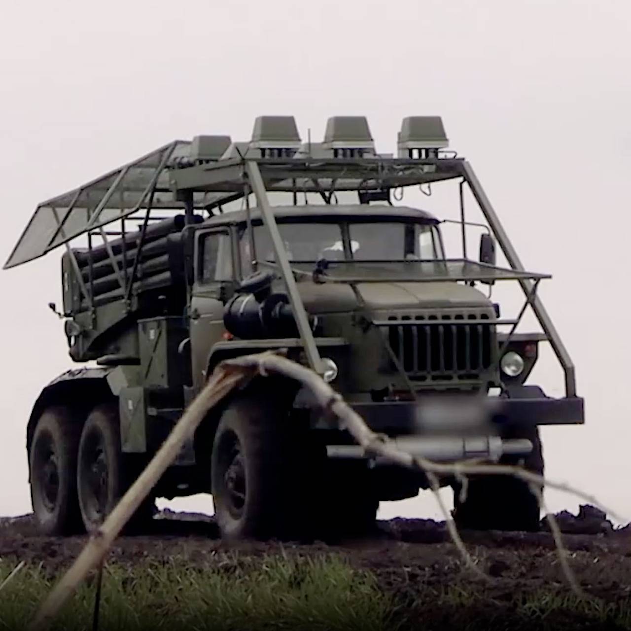 Минобороны показало применение модернизированного «Града»