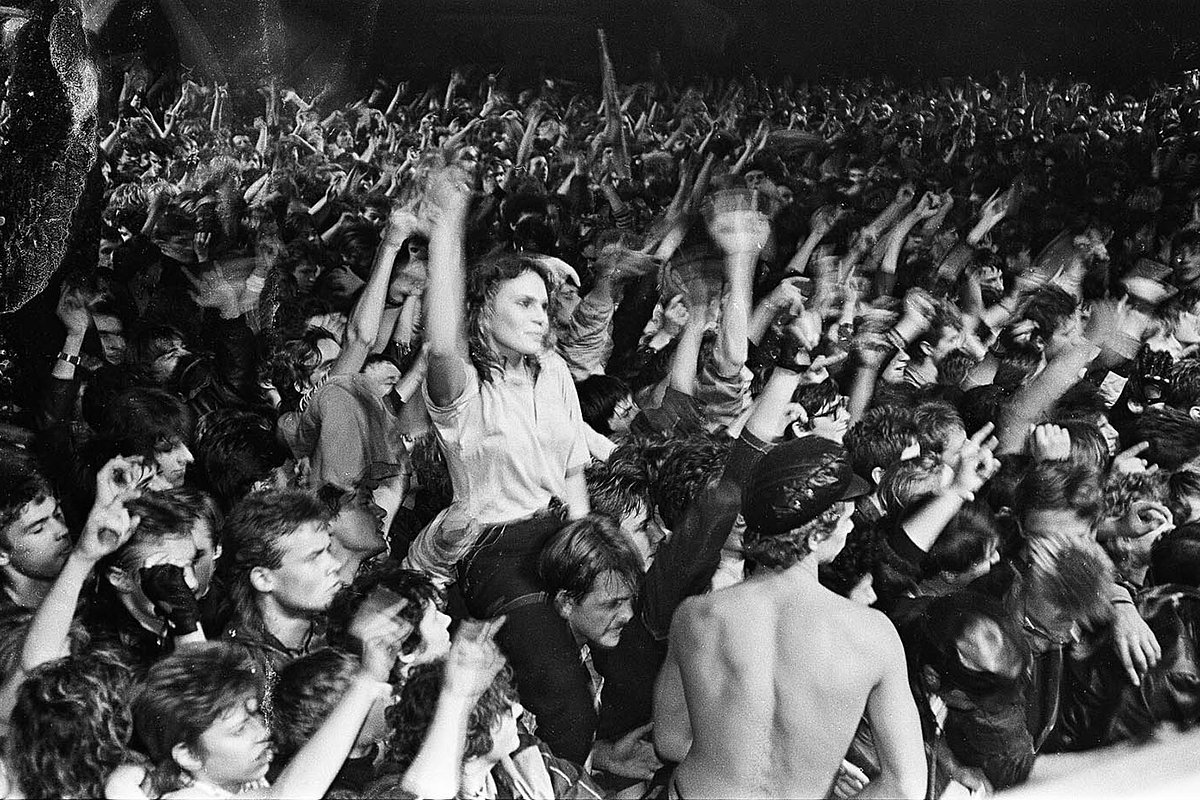 На концерте группы «Алиса»