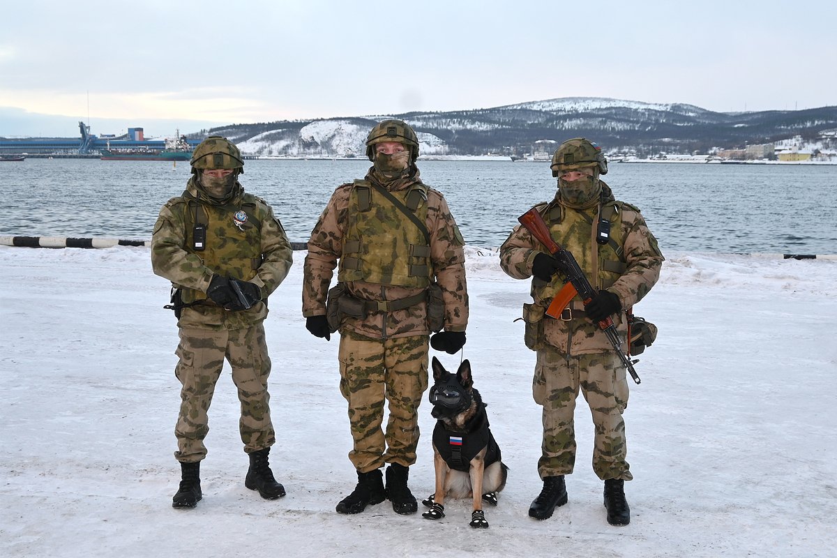 Наряд Росгвардии на предприятии Атомфлота