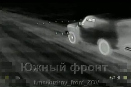 Эпичное уничтожение автомобильной техники ВСУ сняли на видео