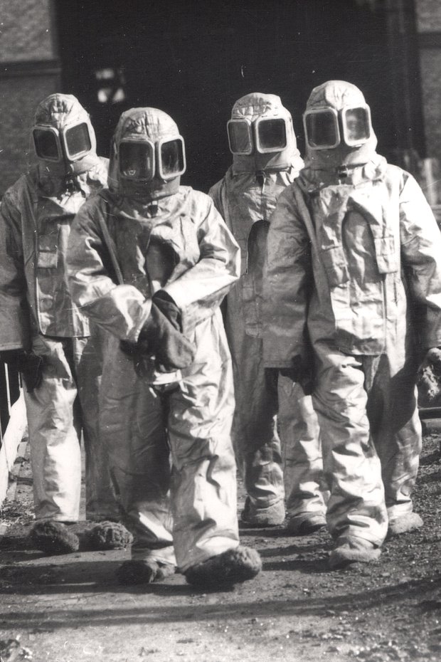 Ликвидаторы последствий аварии на Чернобыльской АЭС в 1986 году