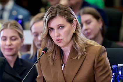 Жена Зеленского встретилась с бывшим президентом США