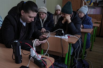 В Киеве пропал свет