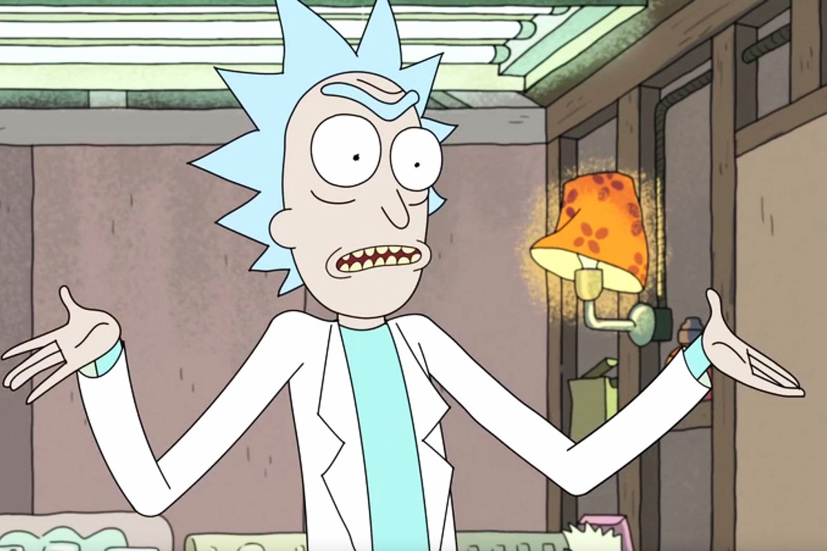 Рик Санчес понял, что вселенная бесконечна, поэтому все для него потеряло смысл