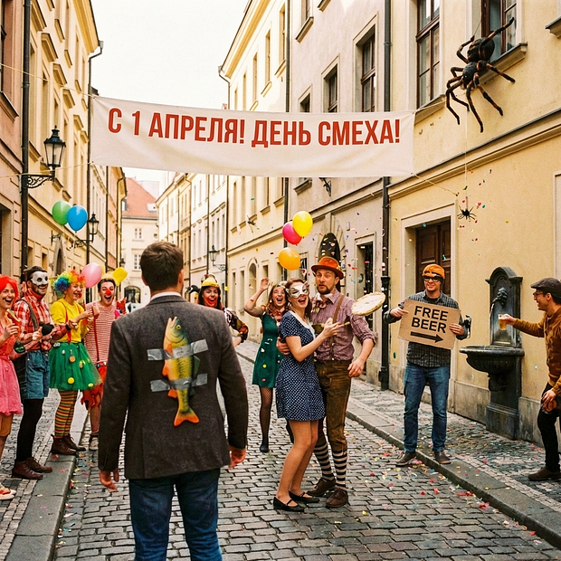 День смеха картинки