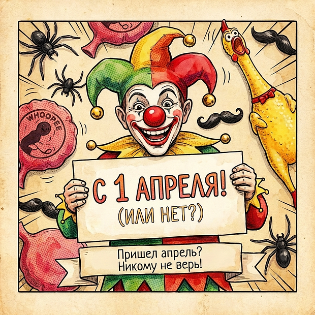 Поздравления с праздником 1 апреля
