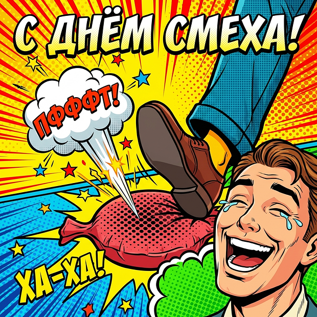 С 1 апреля, веселого дня!

