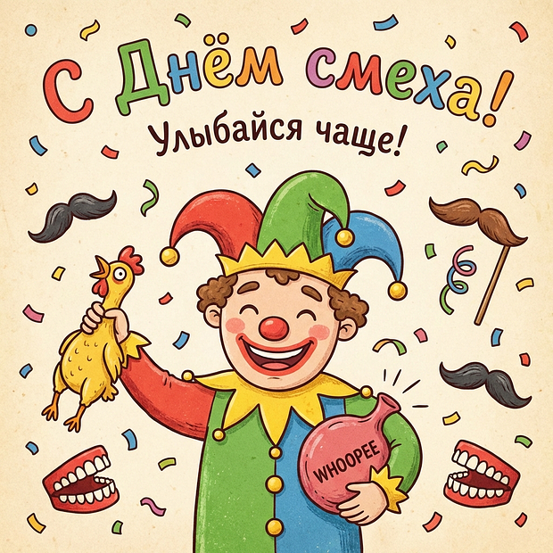 Поздравление с 1 апреля
