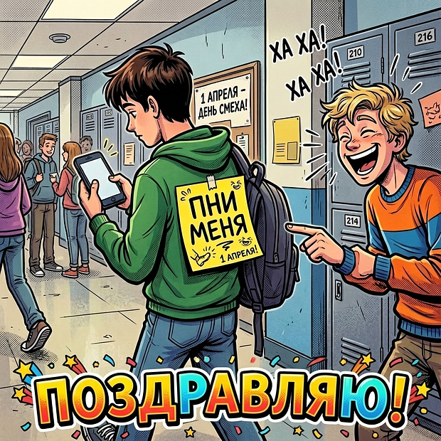 Картинки с 1 апреля 
