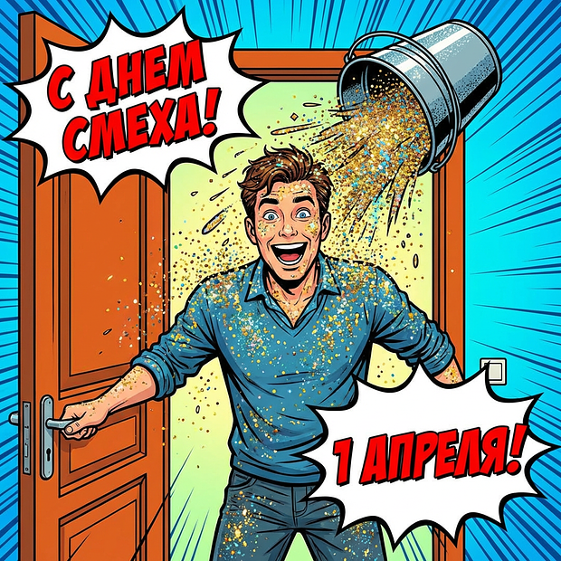 Праздник смеха 1 апреля
