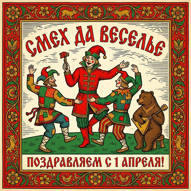 Прикольные поздравления с 1 апреля
