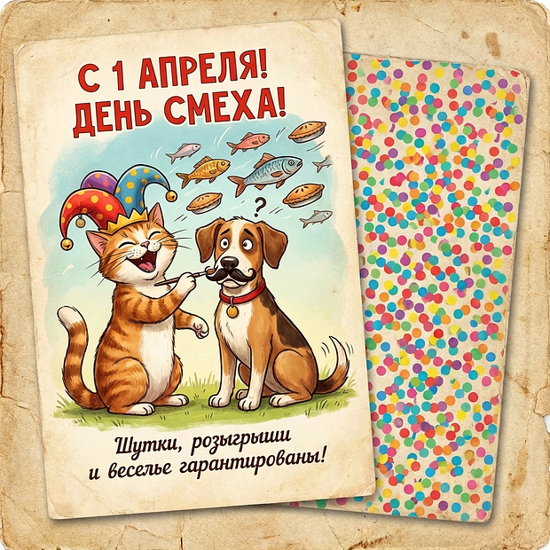 Первое апреля — никому не верю — с 1 апреля
