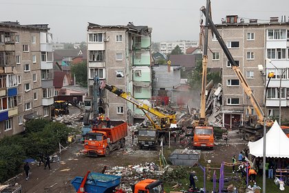 Вину за обрушение двух подъездов жилого дома в российском городе возложили на женщину