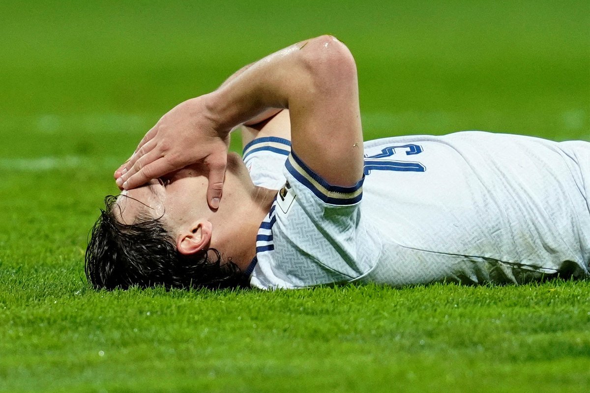 Футболист сборной Италии Франческо Эспозито