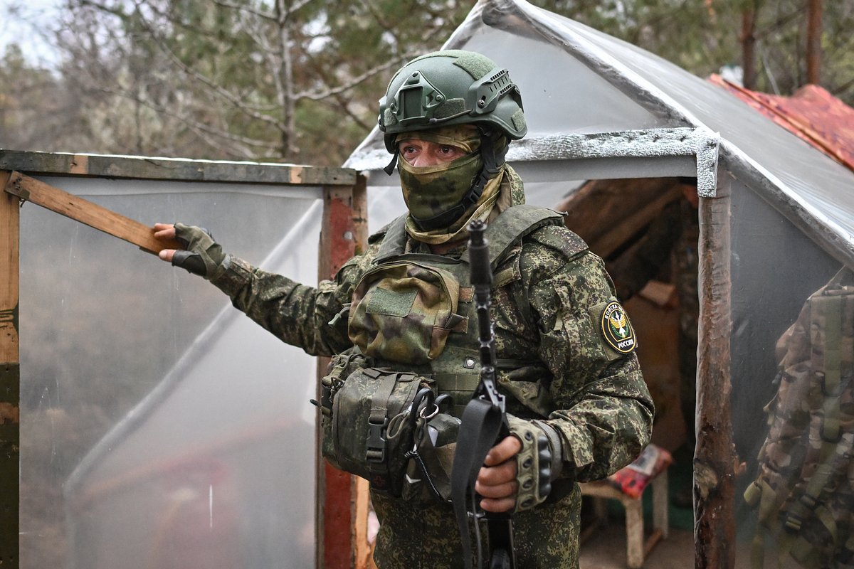 Пост воздушного наблюдения на краснолиманском направлении СВО