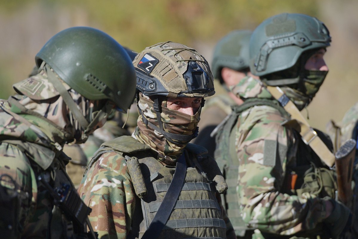 Бойцы разведывательного батальона ВС РФ в зоне СВО
