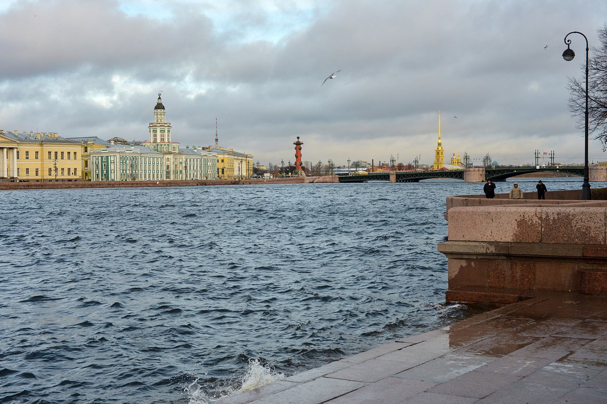 Подъем воды в Неве