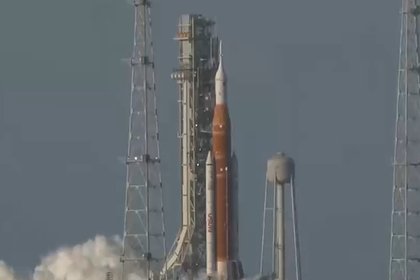 Опубликован момент запуска ракеты НАСА к Луне