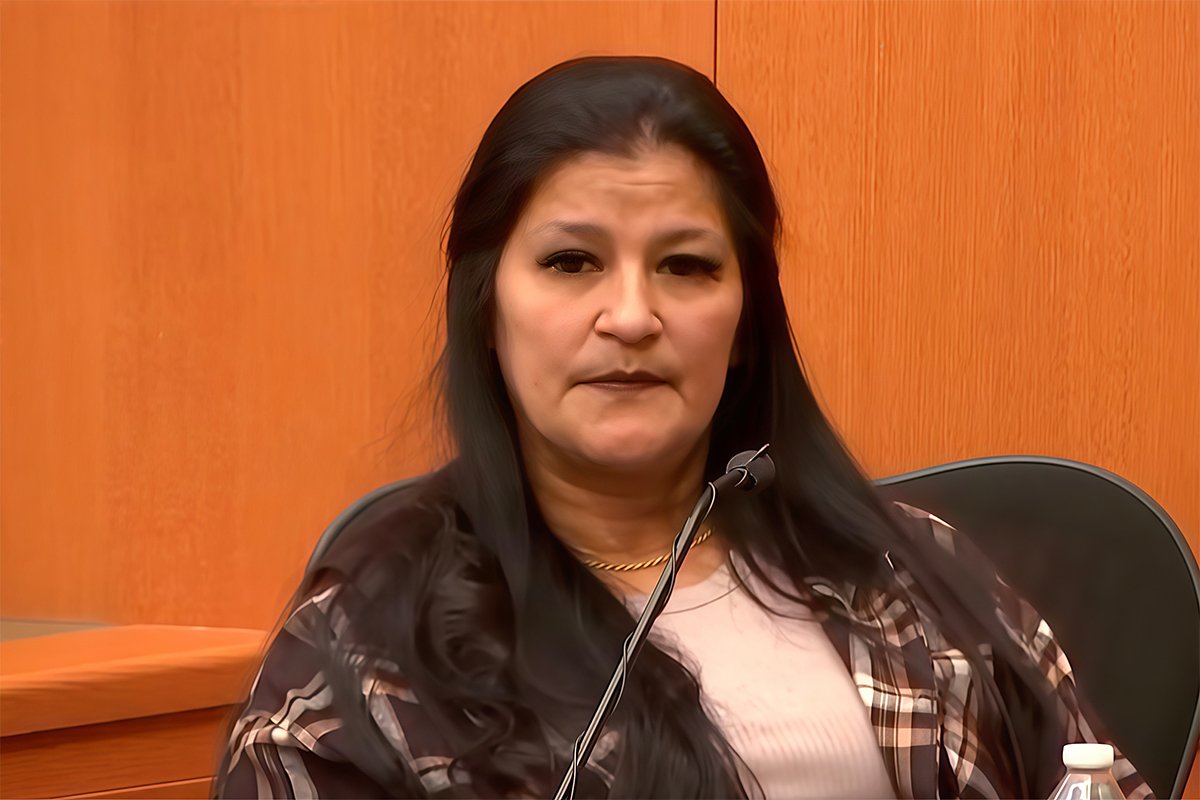 Кармен Лаубер, бывшая домработница Кори Ричинс, ключевой свидетель на судебном заседании