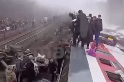 Очевидец описал первые минуты схода пассажирского поезда под Ульяновском