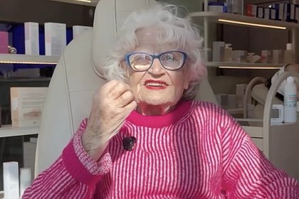 98-летняя российская модель раскрыла секреты красоты