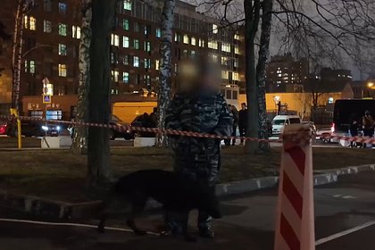 Разминирование электроскутера у бизнес-центра в Москве попало на видео