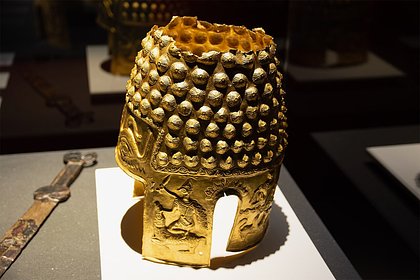 Украденный из музея легендарный шлем Коцофенешти возрастом 2500 лет нашли