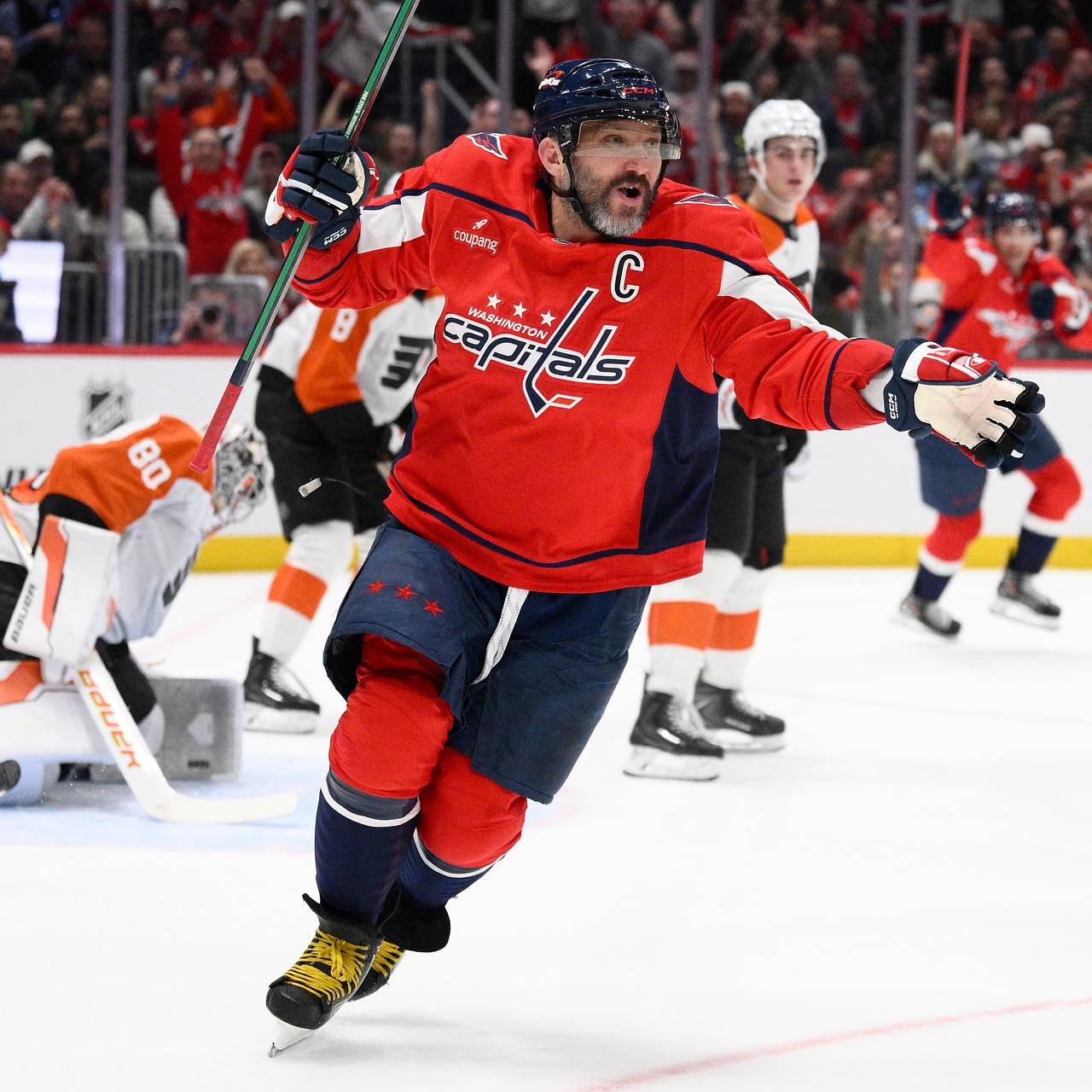 Овечкин заставил заплакать 10-летнюю девочку во время тренировки &laquo;Вашингтона&raquo;