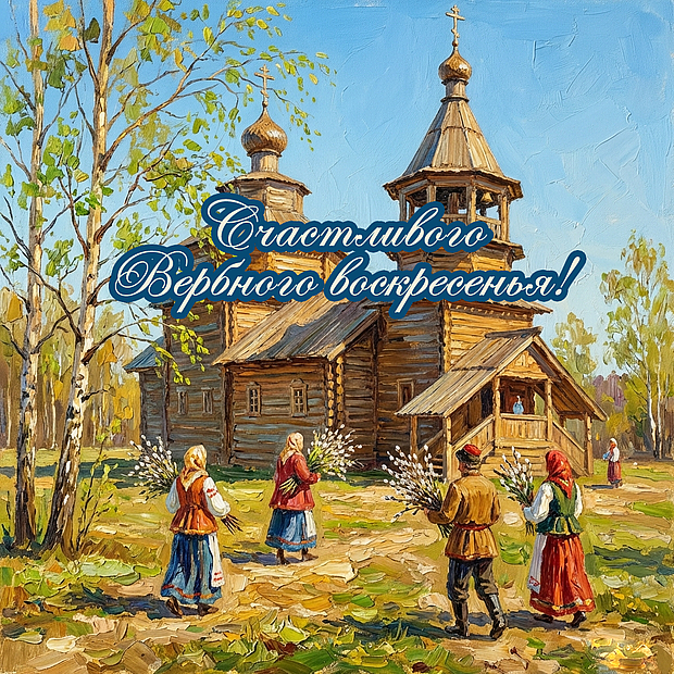 С праздником Вербное воскресенье