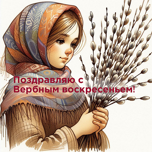 С Вербным воскресеньем!
