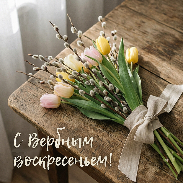 Поздравляю с Вербным воскресеньем