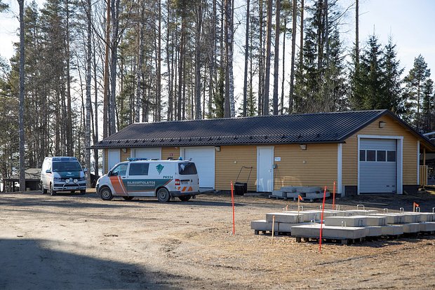 На месте обнаружения беспилотника