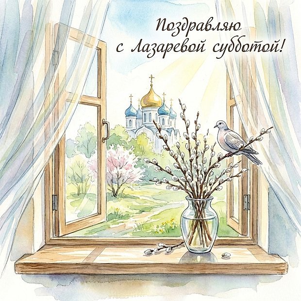 Бесплатная картинка на Лазареву субботу