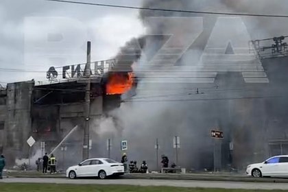 Пожар в калининградском ТЦ связали с российским электромобилем